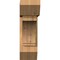 Ekena Millwork Imperial Slat Smooth Bracket w/ Offset Brace, Western Red Cedar, 7 1/2"W x 24"D x 24"H BKT0806X24X24IMP06SWR - alternate 3